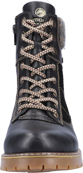 Black Lace Up Hiker - Image 4