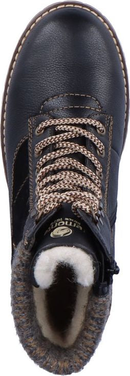 Black Lace Up Hiker - Image 6
