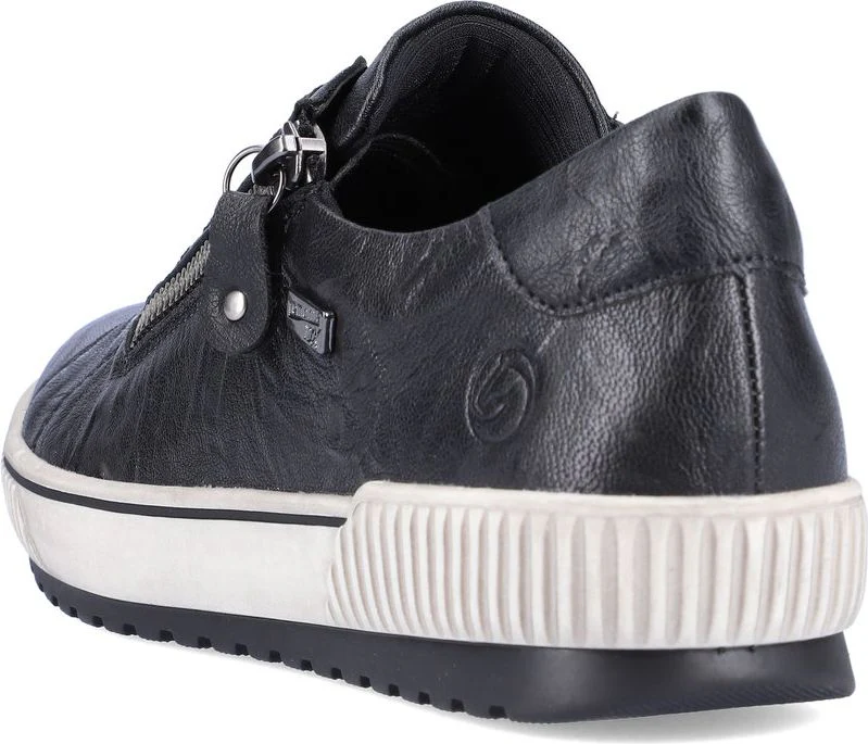 Black Lace Up W Side Zip - Image 5