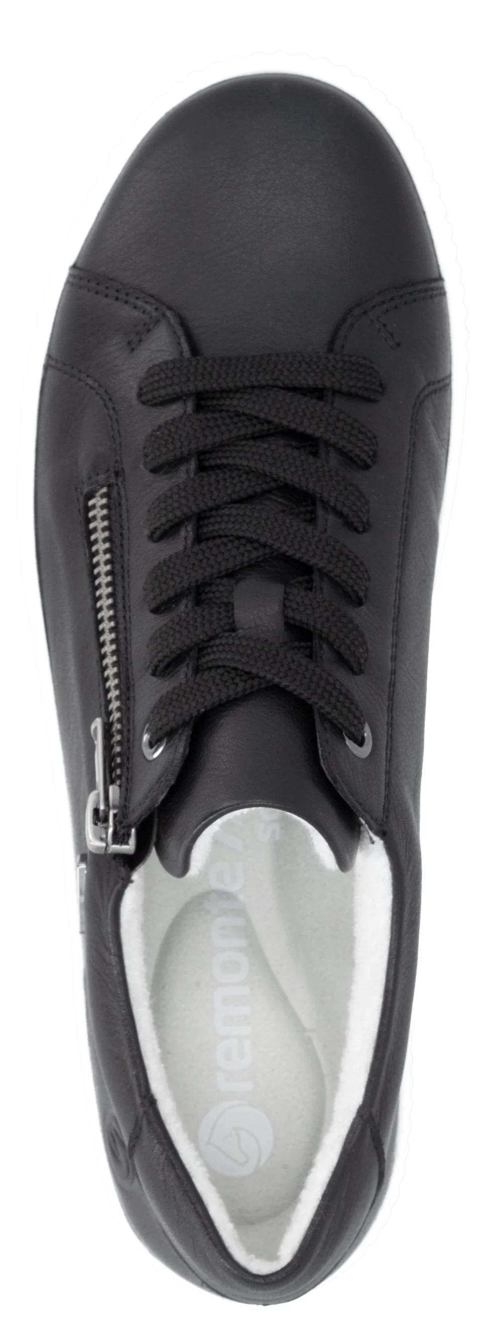 Black Lace Up W Side Zip - Image 3