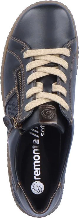 Black Lace Up With Side Zip - Image 6