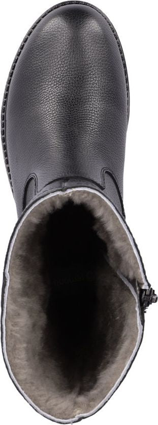 Black Mid Warm Boot - Image 6