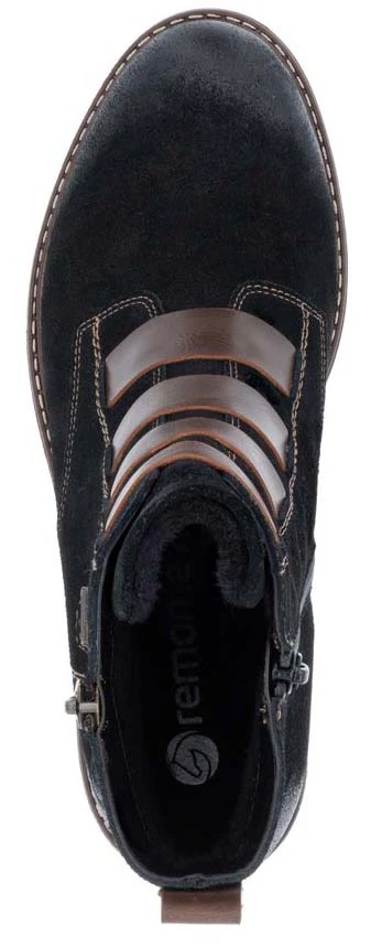 Black Side Zip Boot - Image 6