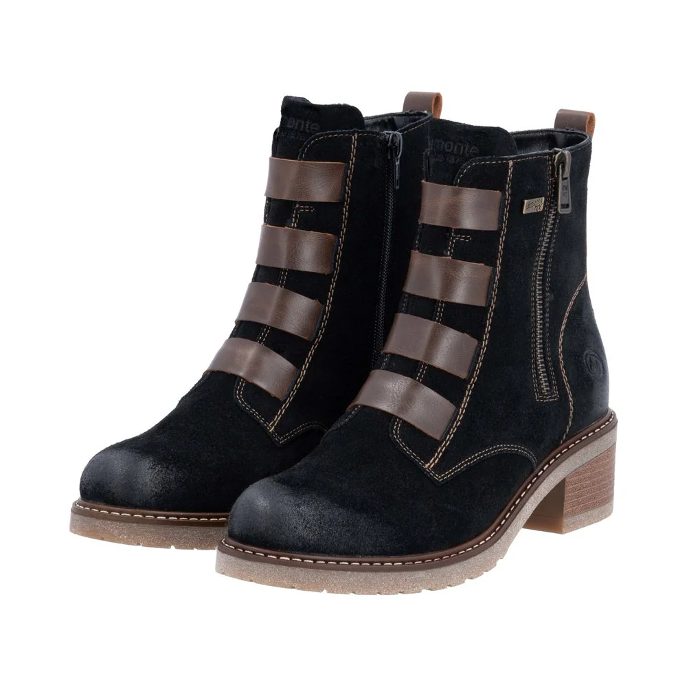 Black Side Zip Boot - Image 8