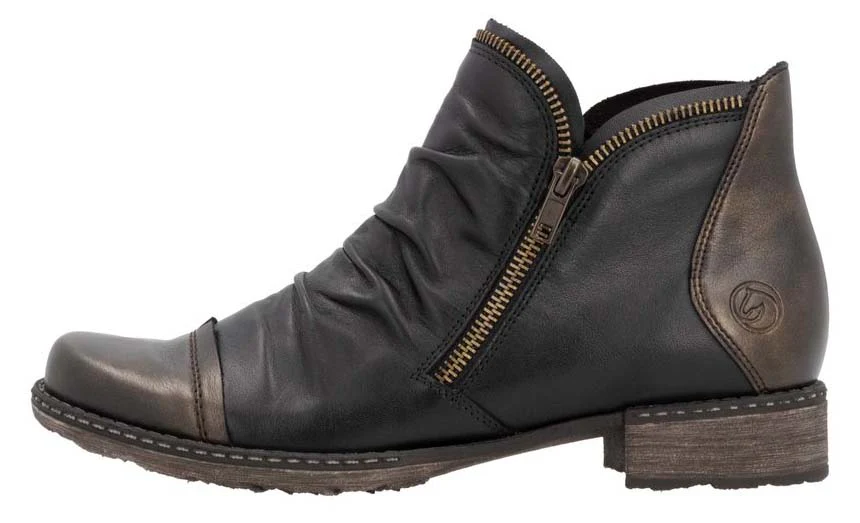 Black Side Zip Boot - Image 3