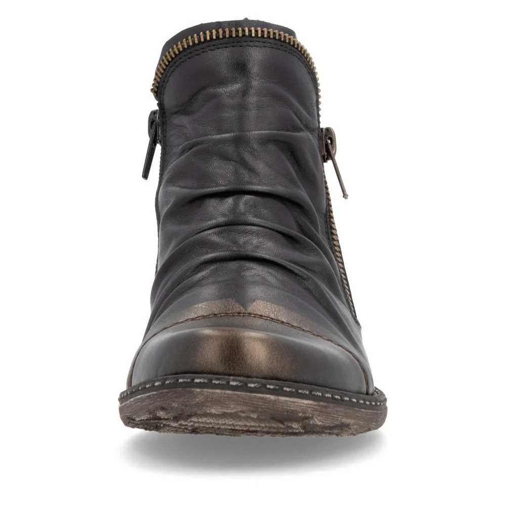 Black Side Zip Boot - Image 4