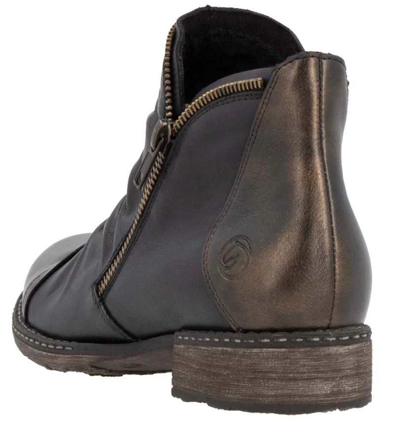Black Side Zip Boot - Image 5