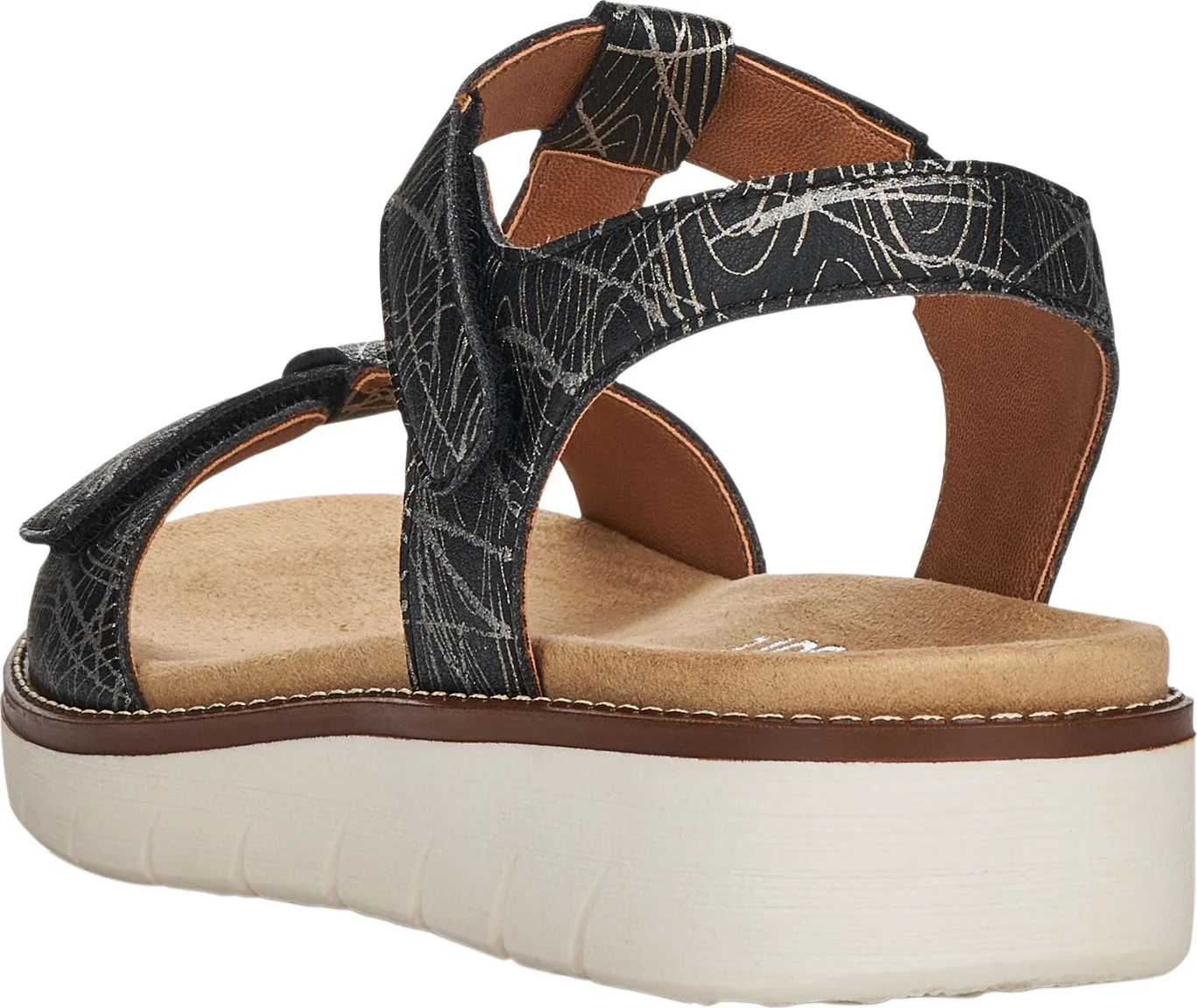 Black Velcro Sandal - Image 4