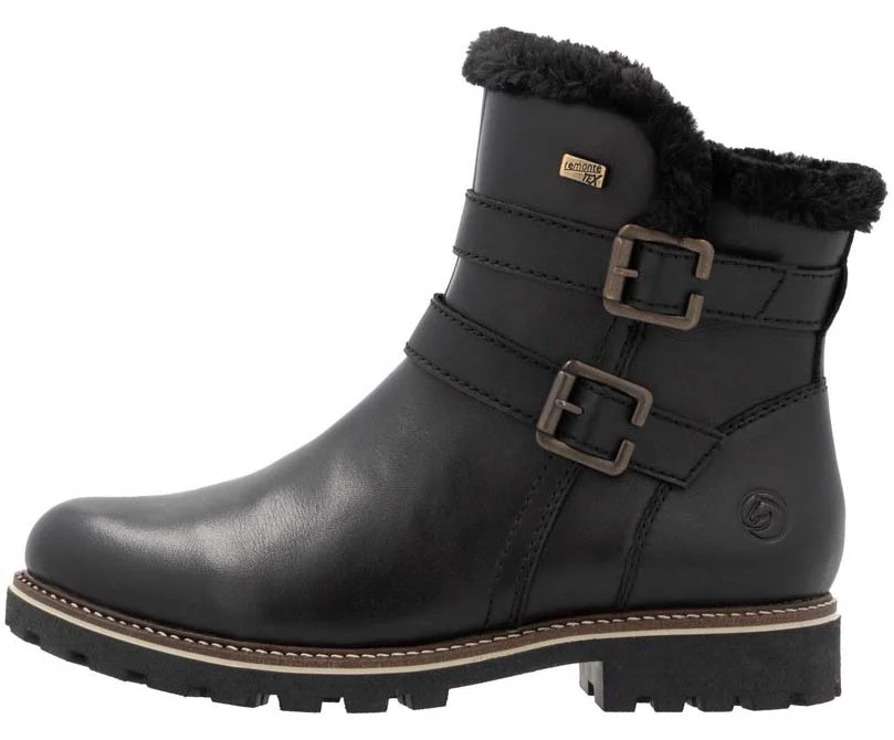 Black Warmlined Side Zip Boot - Image 3