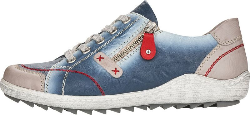 Blue/Grey Lace Up - Image 3