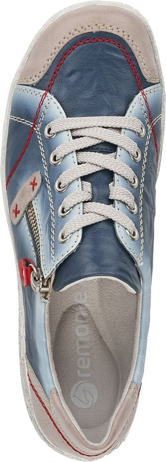 Blue/Grey Lace Up - Image 6