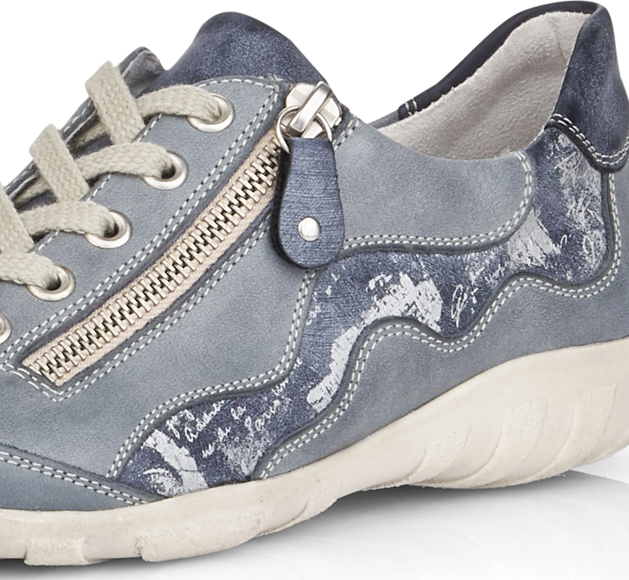 Blue Jean Lace Up - Image 4