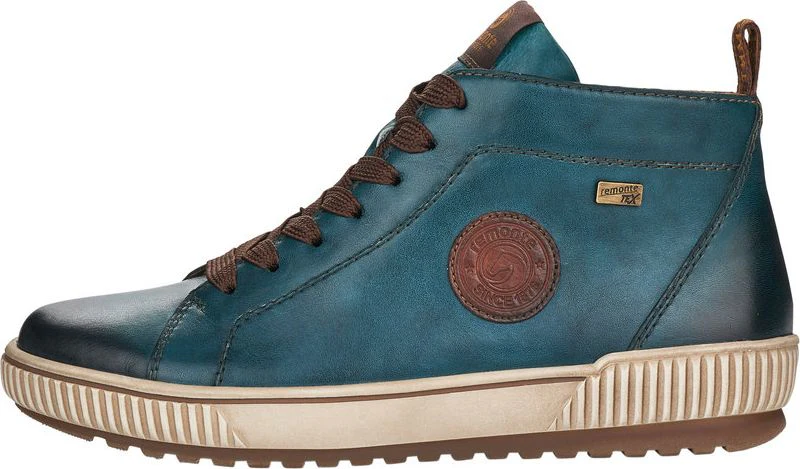 Blue Lace Up Boot - Image 3