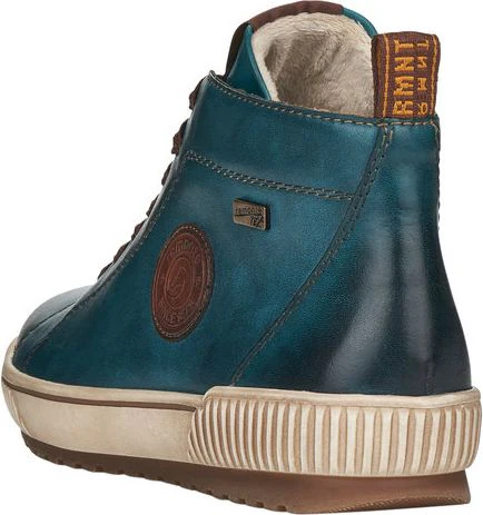 Blue Lace Up Boot - Image 5