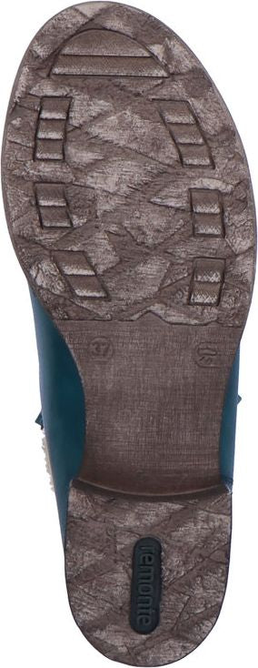 Blue Lace Up Boot - Image 7