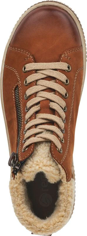 Brown Lace Up Boot - Image 4