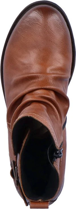 Brown Ruched With Buckle - Image 6
