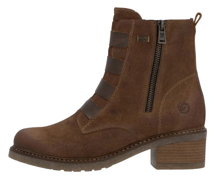 Brown Side Zip Boot - Image 3