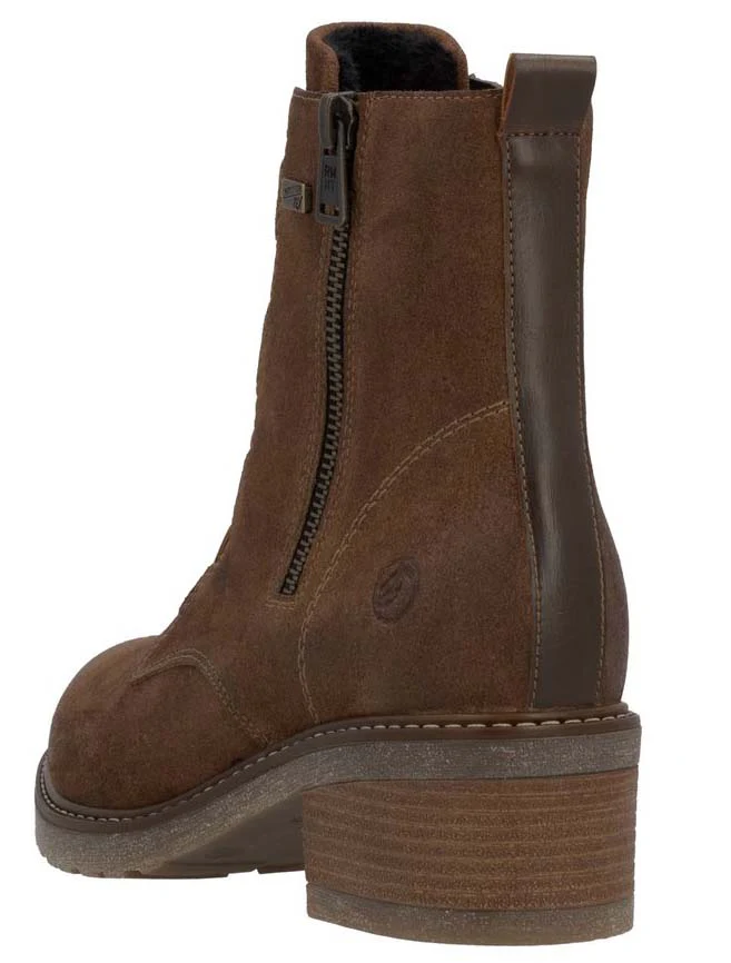 Brown Side Zip Boot - Image 5