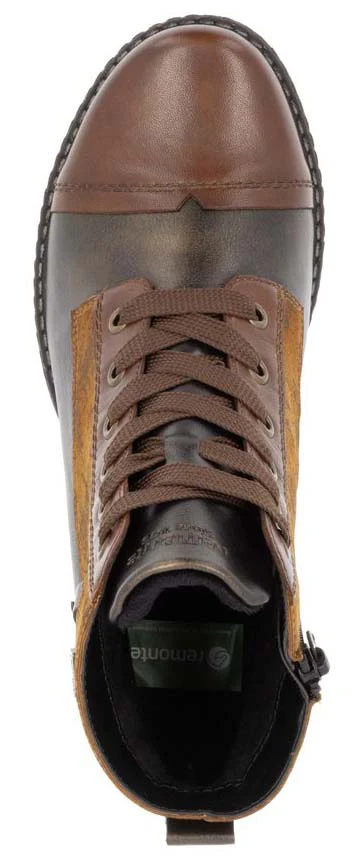 Chestnut Lace Up Fur Lined - Image 6