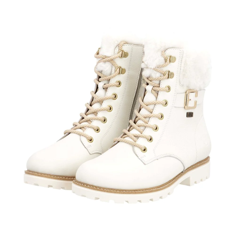Dirtywhite Warmlined Lace Up Boot - Image 8