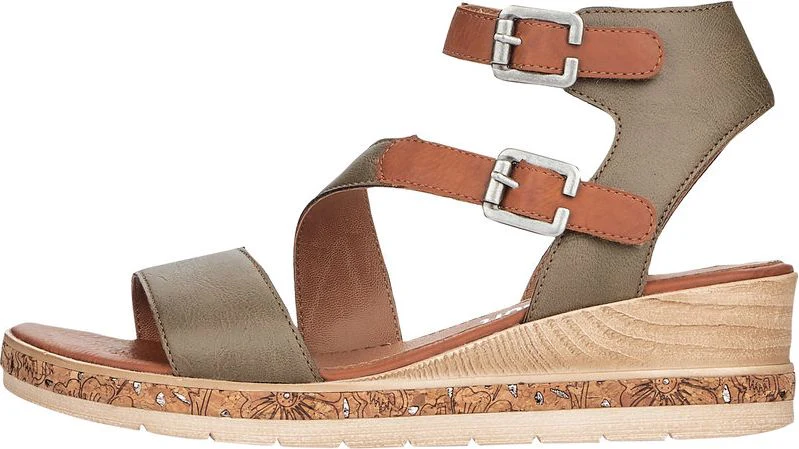 Forest Ankle Strap Wedge Sandal - Image 3