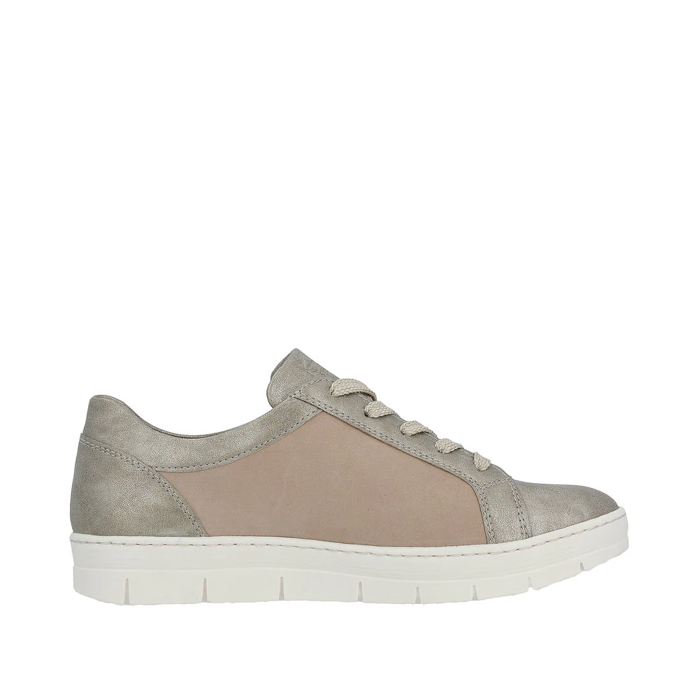 Grey Gold Lace Up - Image 2