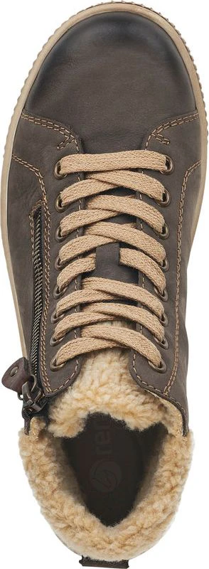 Grey Lace Up Boot - Image 4