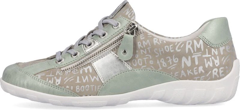 Mint Pattern Lace Up - Image 3