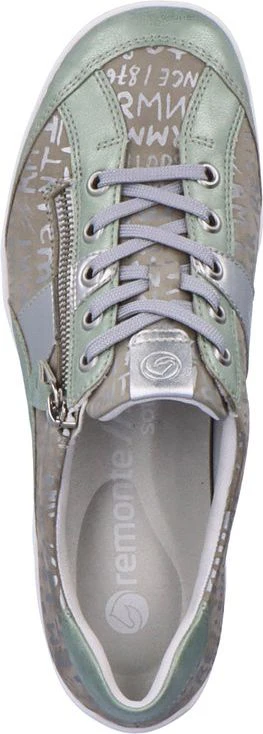 Mint Pattern Lace Up - Image 4