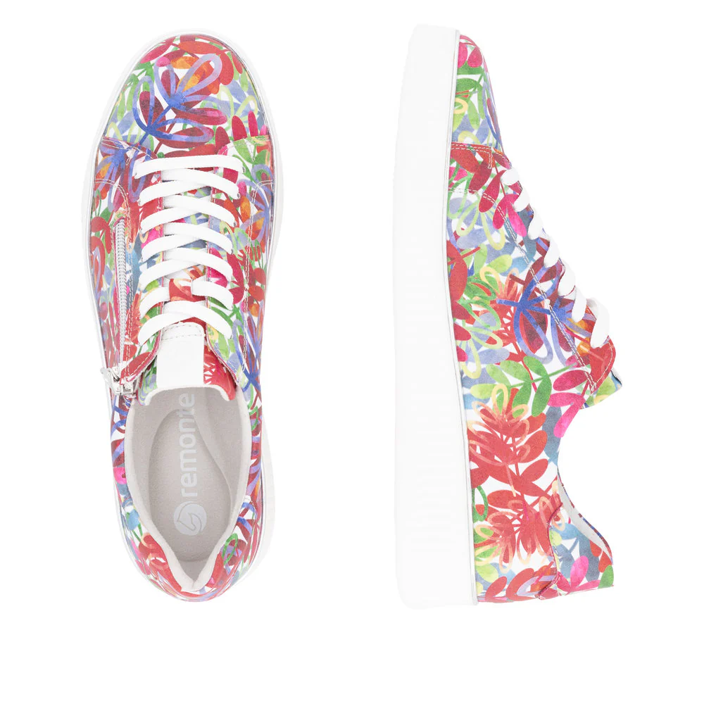 Multi Flower Lace Up - Image 8