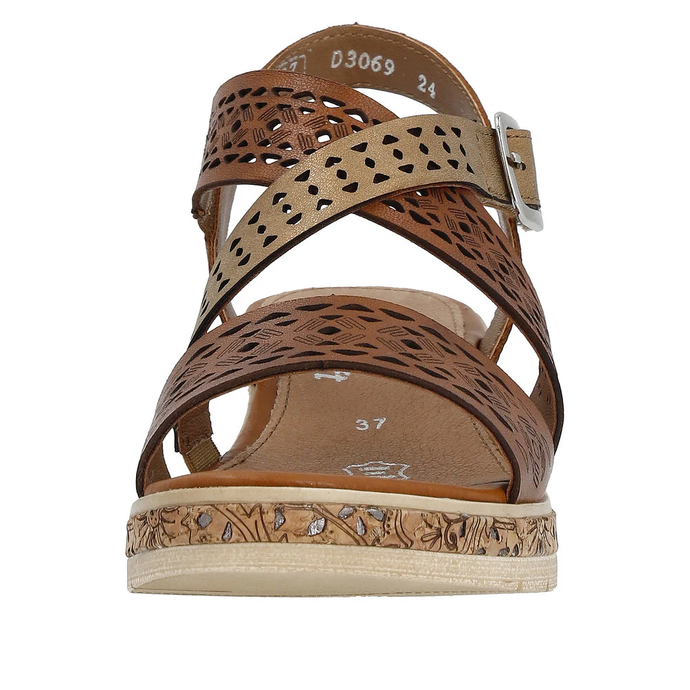 Muskat Wedge Strappy Sandal - Image 4