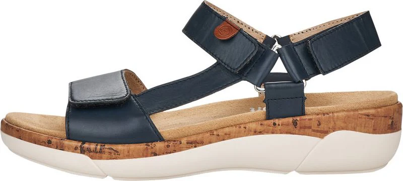 Navy Velcro Strap Sandal - Image 3