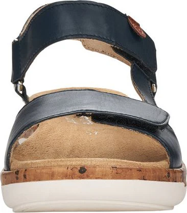 Navy Velcro Strap Sandal - Image 4