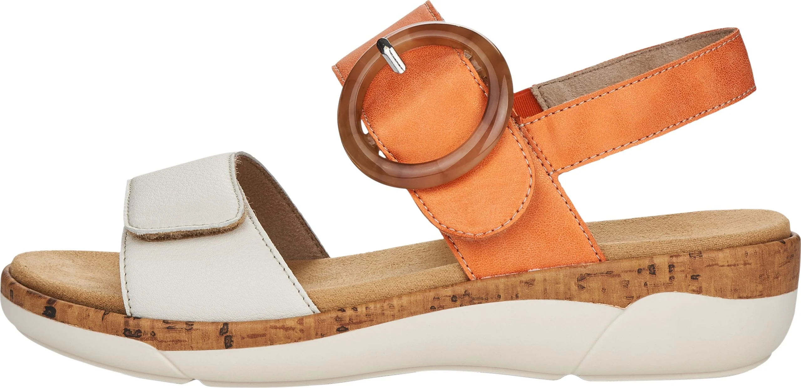 Offwhite/Orange Sandal - Image 2
