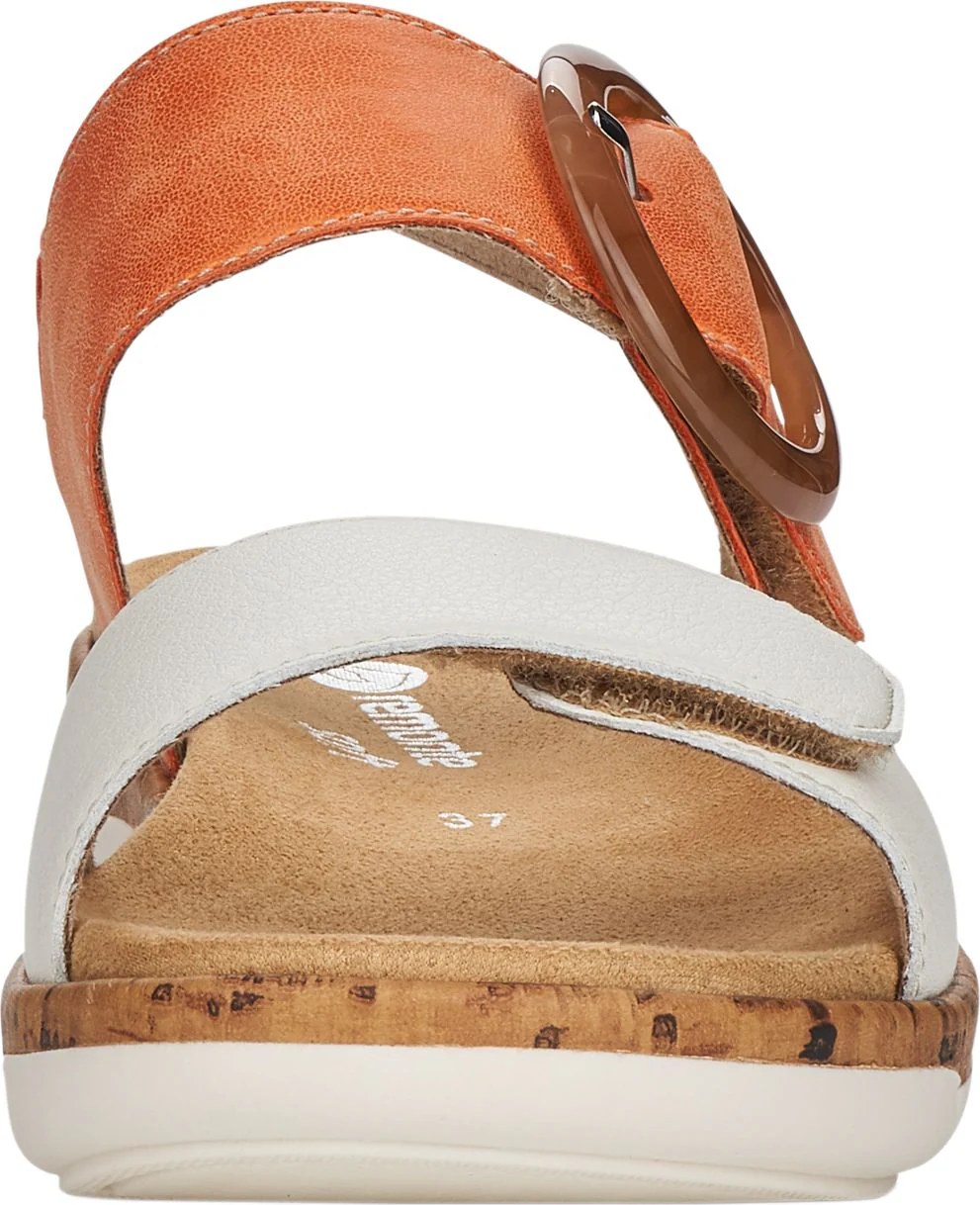 Offwhite/Orange Sandal - Image 3