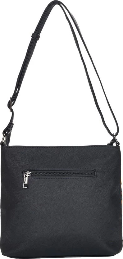 Purse Black W/ Yellow/Leopard - Image 3