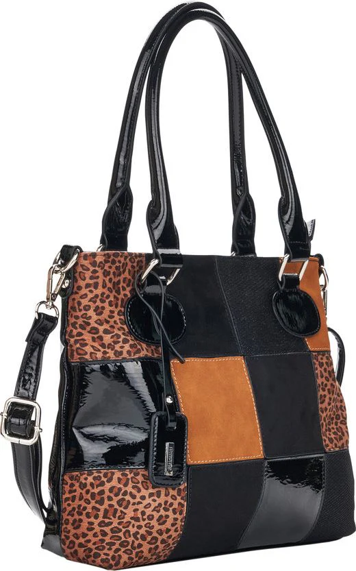 Purse Black/Leopard With Inner Bag - Image 4
