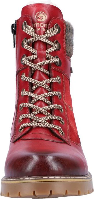 Red Lace Up Hiker - Image 4