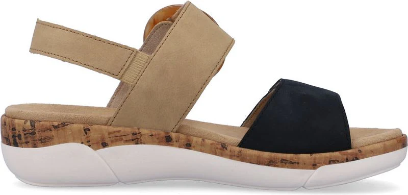 Sand/Navy Sandal - Image 2