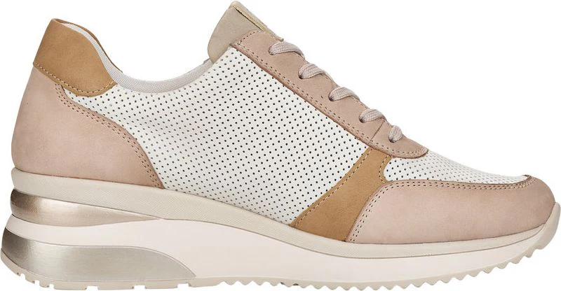 Sand/White Wedge Lace Up - Image 2