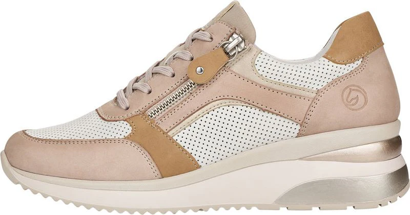 Sand/White Wedge Lace Up - Image 3