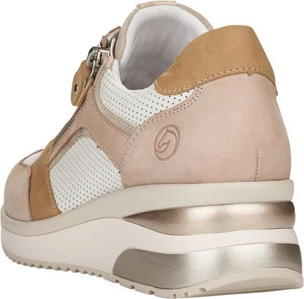 Sand/White Wedge Lace Up - Image 5