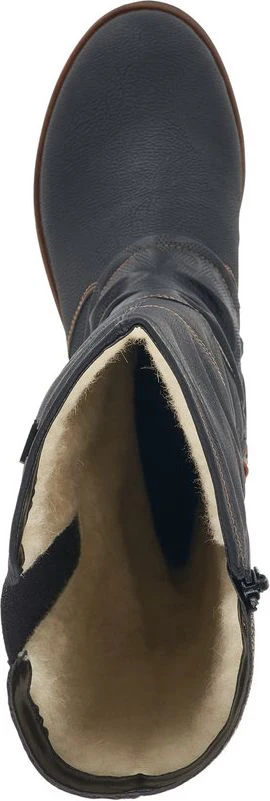 Tall Black Side Zip Boot - Image 4