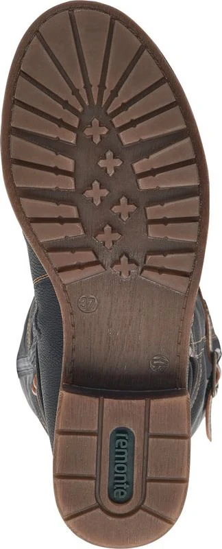 Tall Black Side Zip Boot - Image 6