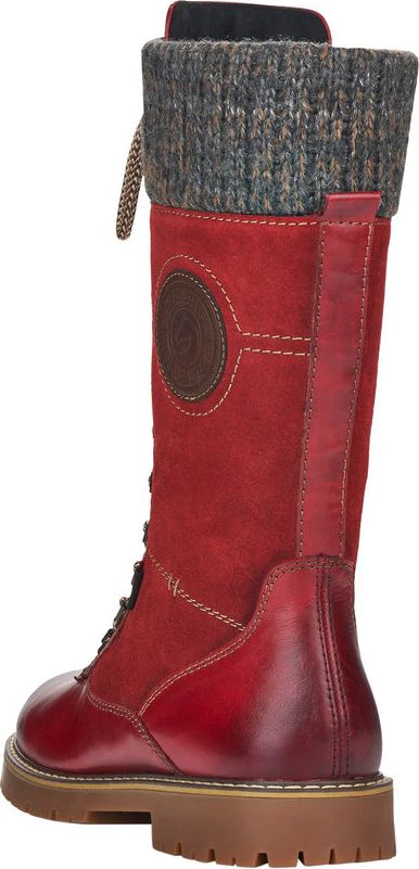 Tall Red Flip Grip Boot - Image 3