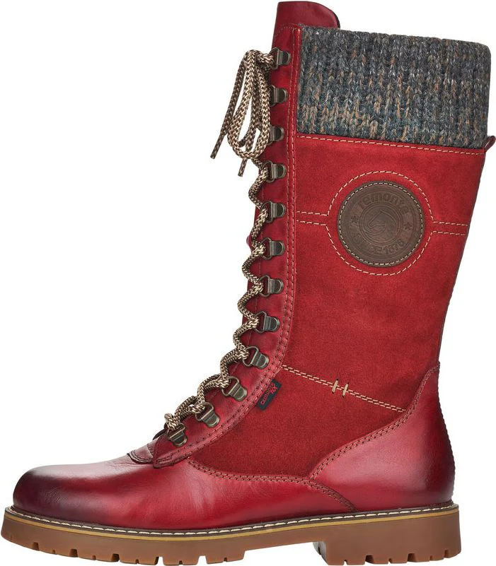 Tall Red Flip Grip Boot - Image 5