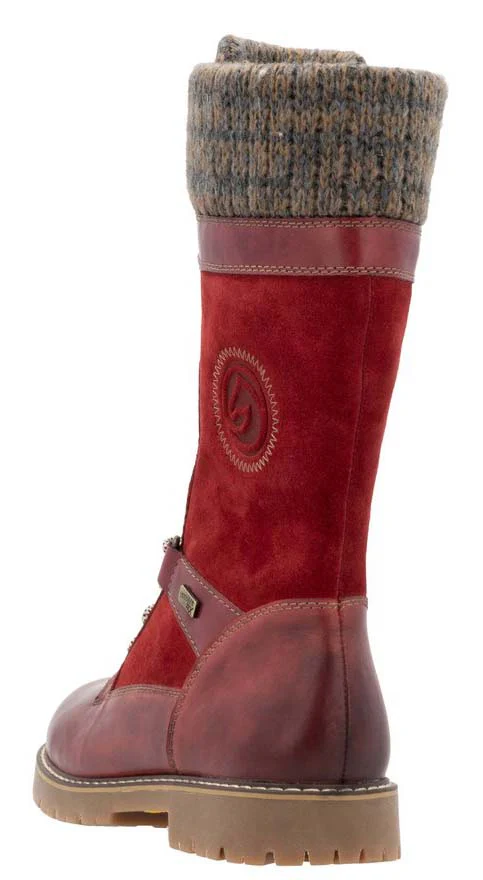 Tall Red Flip Grip Boot - Image 5