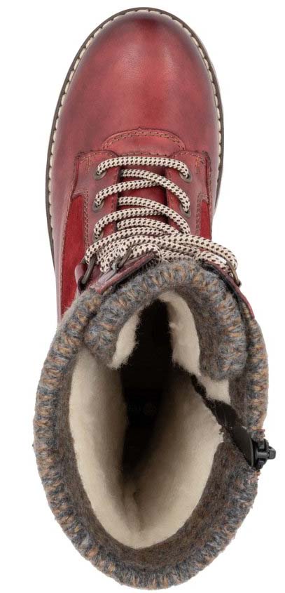 Tall Red Flip Grip Boot - Image 6