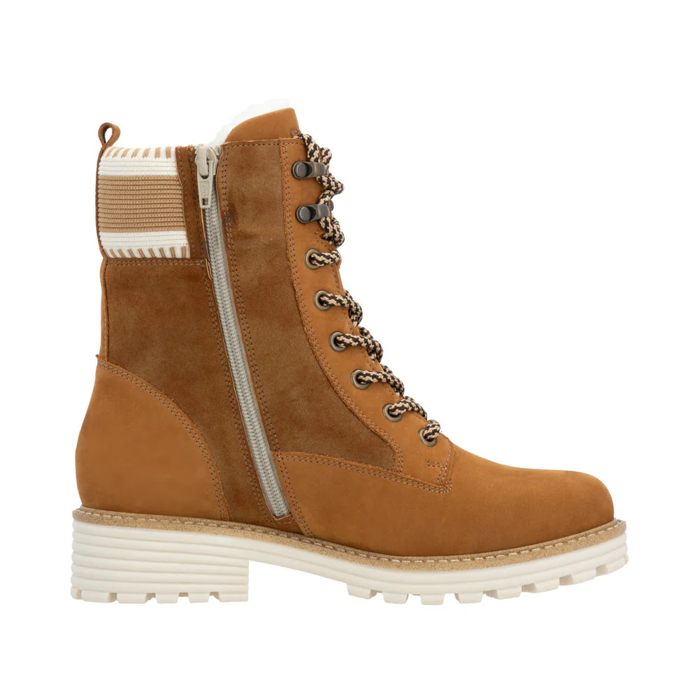 Tan Lace Up W Lambs Wool - Image 2